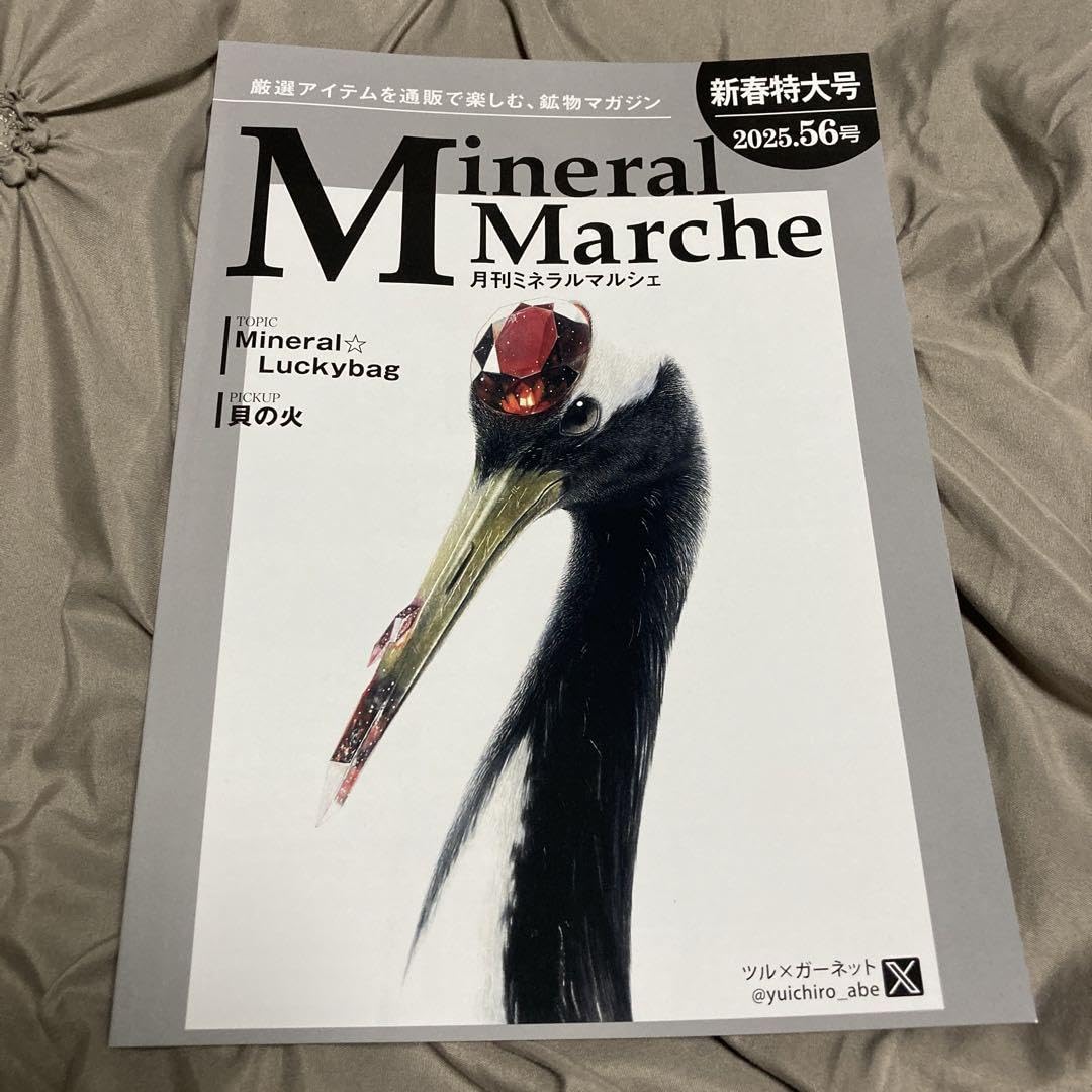 Amazon.co.jp: 鉱物 雑誌 月刊ミネラルマルシェ 2025 56号 最新